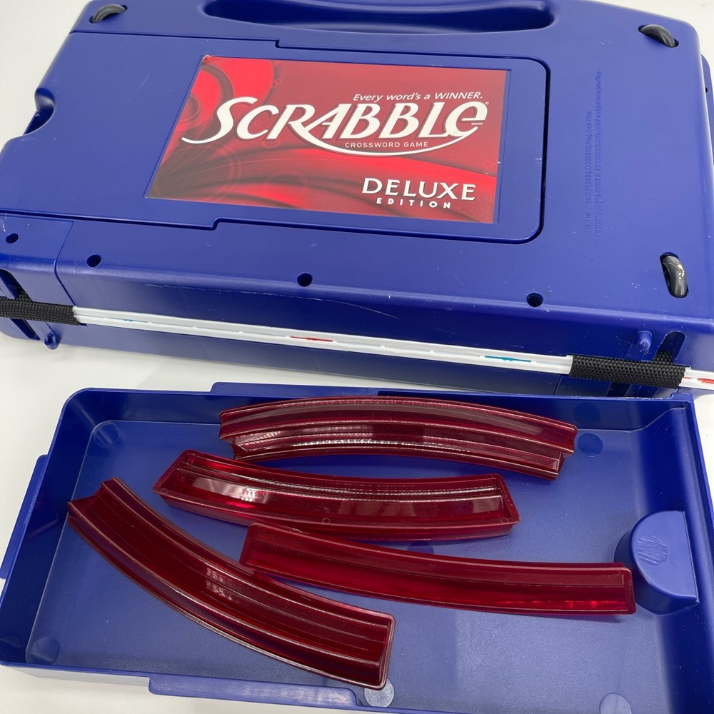 Scrabble Deluxe Edition Portable Game - Blue - Picture 8 of 8